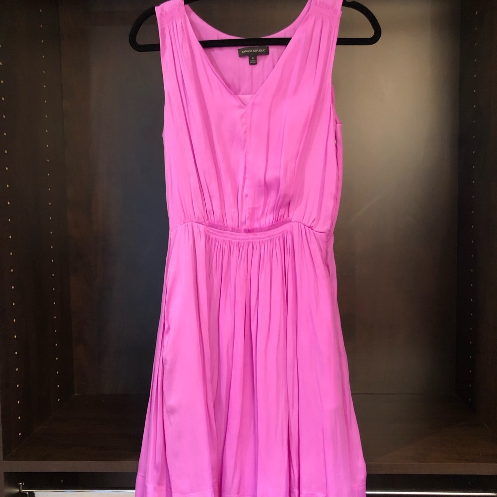 Banana Republic Magenta dress